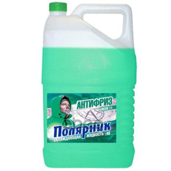 Антифриз Полярник -40*С Синтез-Пак (10Кг) Зелёный (430206223) Полярник арт. 430206223