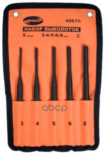 739 р. Набор Выколоток 5 Предметов (3-8Мм) Автоdело В Сумке (40615) АвтоDело арт. 40615  с доставкой в г. Кемерово. Увеличить фотографию 3