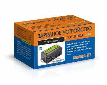 1 999 р. Зарядное Устройство Вымпел-07 (Для Герметичных Акб) (2005) ВЫМПЕЛ арт. 2006  с доставкой в г. Кемерово. Увеличить фотографию 1