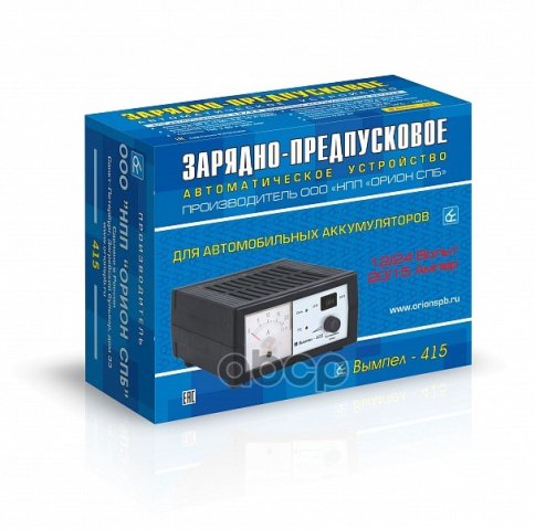 5 999 р. Зарядное Устройство Вымпел 415 (Автомат, 0-20А, 1224В, Стрелочный Амперметр) (2024) ВЫМПЕЛ арт. 2024  с доставкой в г. Кемерово