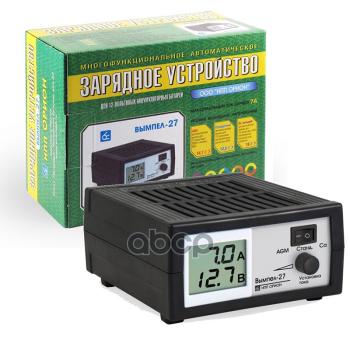 4 899 р. Зарядное Устройство Для Акб Вымпел-27 (Автомат. 0-7А, 14.114.818В Жк Индик.)(Нпп Орион) ВЫМПЕЛ арт. 2045  с доставкой в г. Кемерово. Увеличить фотографию 1