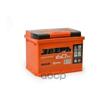 Аккумулятор  60 Зверь Обратная Полярность ЗВЕРЬ арт. ZVK 60-3-R