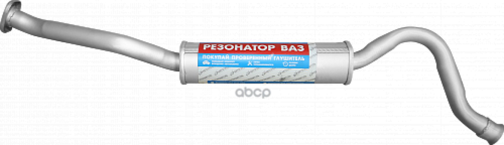 1 699 р. Резонатор Ваз 2104 Инжектор Евро 3  (2104-1200020) Автоглушитель арт. АК 2104-1200020  с доставкой в г. Кемерово