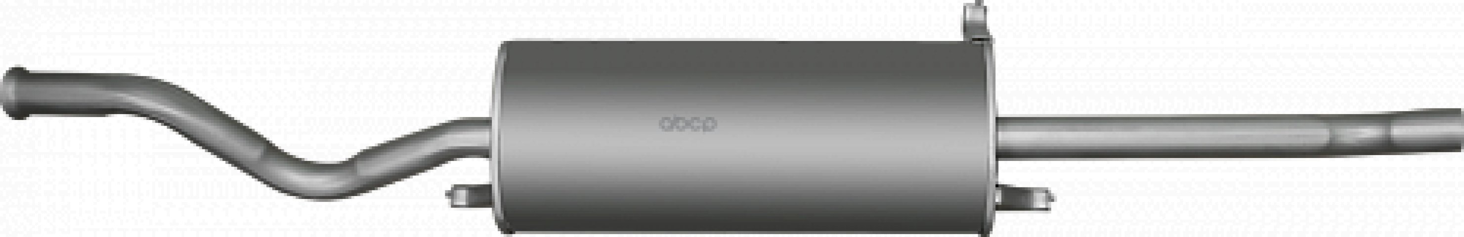 2 399 р. Глушитель Ваз 2115 НО  (2115-1201005-05) Автоглушитель арт. АК 2115-1201005-05  с доставкой в г. Кемерово