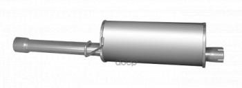1 649 р. Резонатор Для АМ Газ 3302 Дв.402 Длинный  (3302-1202008) Автоглушитель арт. АК 3302-1202008  с доставкой в г. Кемерово. Увеличить фотографию 1