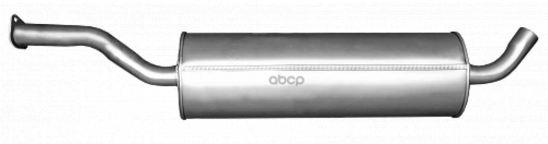 4 099 р. Глушитель Для АМ Газ 3309 Дв. 245  НО Евро (Большой)  (3309-1201005) Автоглушитель арт. АК 3309-1201005  с доставкой в г. Кемерово