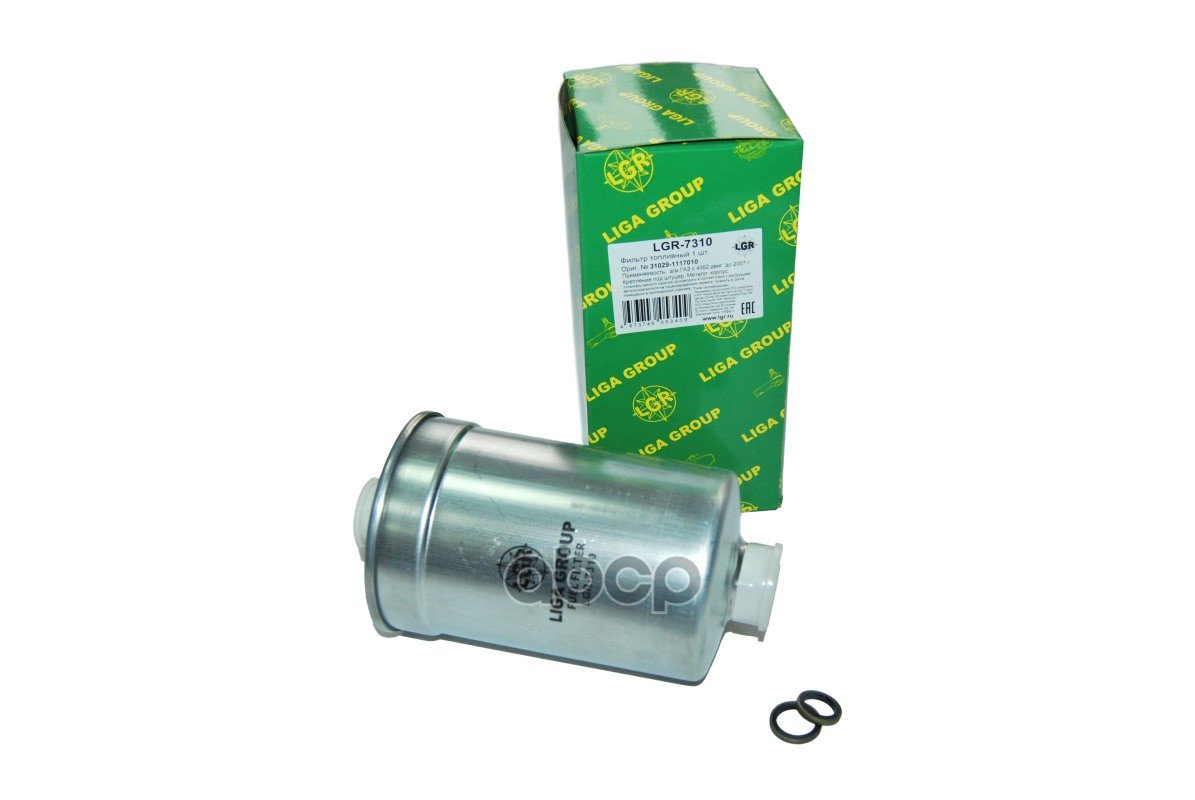 379 р. Фильтр Топливный Для АМ Газ 3302 Дв.4062 (Предв.оч.) (Инж.) Lgr LGR арт. LGR-7310  с доставкой в г. Кемерово