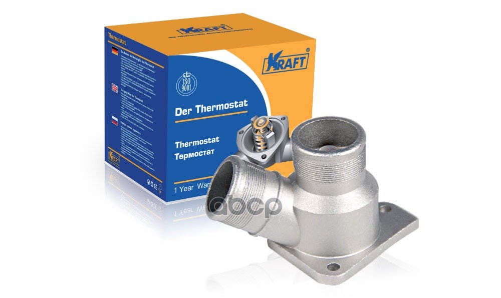 989 р. Термостат Ваз 1117-19 (85*С) Кр+Термоэлемент (С 2003 Г.) Kraft (1118-1306010) Kraft арт. KT 019509  с доставкой в г. Кемерово
