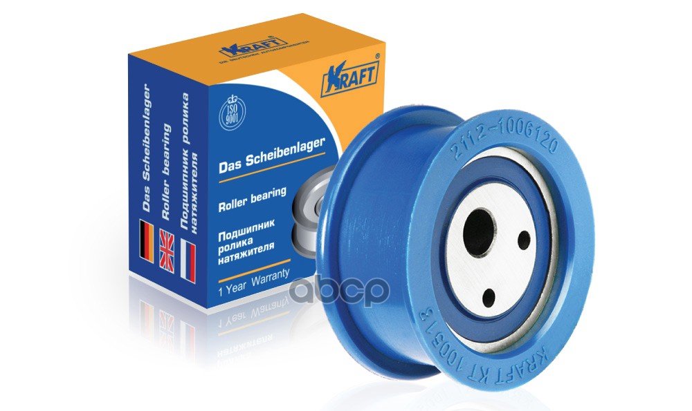 769 р. Ролик Грм Натяжной Ваз 2110-2112 (16-Ти Кл.) Kraft (Кт 100513) Kraft арт. KT 100513  с доставкой в г. Кемерово