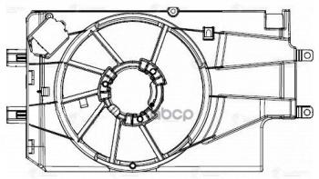 2 659 р. Кожух Вентилятора Ваз 2190 Luzar (Lfs 0194) LUZAR арт. LFS 0194  с доставкой в г. Кемерово. Увеличить фотографию 3