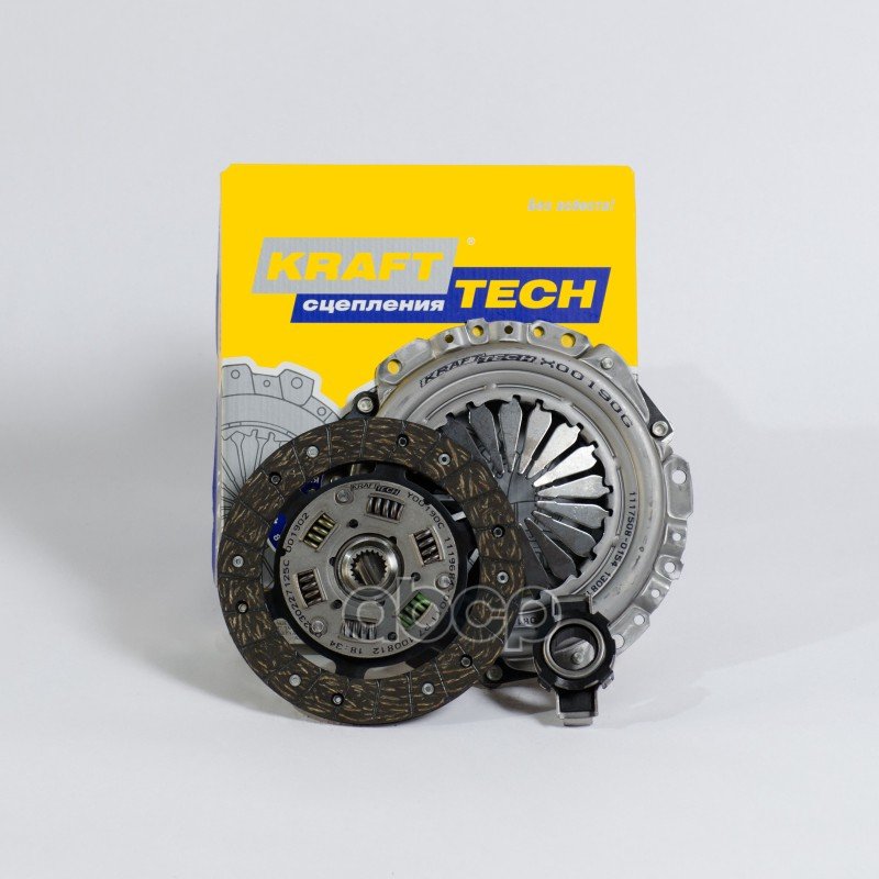 7 949 р. Комплект Сцепления Ваз 2108-09 Krafttech В Сб. (W00190b) KraftTech арт. W00190B  с доставкой в г. Кемерово