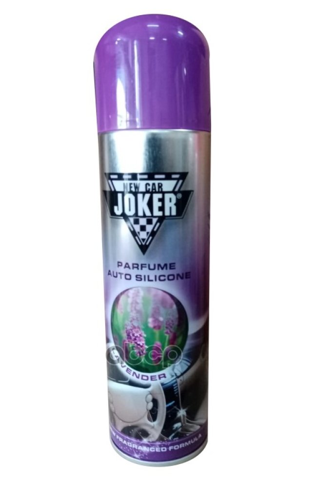 222 р. Полироль Пластика И Панели Joker Лаванда (200Мл) Аэрозоль Joker арт. JK200 lav  с доставкой в г. Кемерово