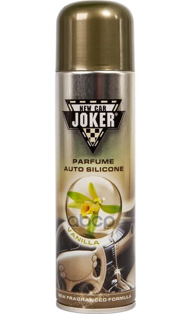 213 р. Полироль Пластика И Панели Joker Ваниль (200Мл) Аэрозоль Joker арт. JK200 van  с доставкой в г. Кемерово