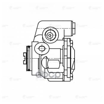12 999 р. Насос Гур Камаз 5490, Mercedes-Benz Axor (02-) Om 457 Luzar (Lps 0701) LUZAR арт. LPS 0701  с доставкой в г. Кемерово. Увеличить фотографию 4