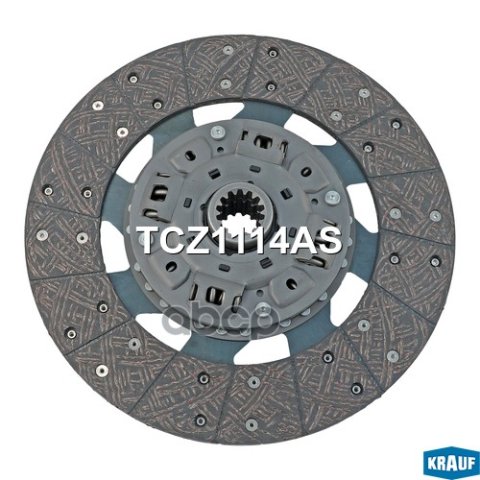 5 459 р. Диск Сцепления Isuzu Nqr,Npr 4Hk1,Mitsubishi Fuso 4M50 325Х210х14х35,2 Krauf Krauf арт. TCZ1114AS  с доставкой в г. Кемерово