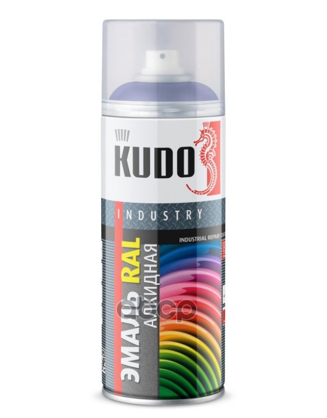 329 р. Краска-Спрей Kudo Универсальная Ral 5005 Сигнальный Синий (520 Мл) (Ku-05005) Kudo арт. KU-05005  с доставкой в г. Кемерово