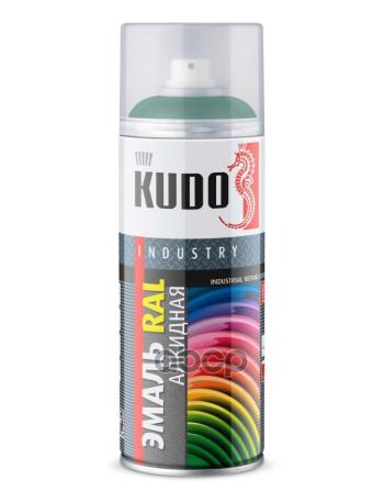 329 р. Краска-Спрей Kudo Универсальная Ral 6005 Зеленый Мох (520 Мл) (Ku-06005) Kudo арт. KU-06005  с доставкой в г. Кемерово. Увеличить фотографию 1
