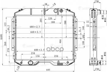 23 899 р. Радиатор Охлаждения Для АМ Газ 3309 С Двиг. Д245 Eвро-4 (Без Горловины) Алюм (Lrc 0339) LUZAR арт. LRc 0339  с доставкой в г. Кемерово. Увеличить фотографию 3