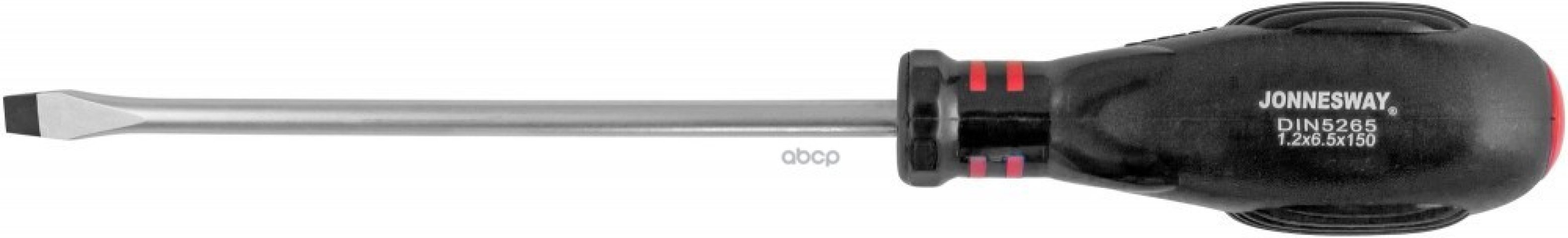 479 р. Отвертка Шлицевая Sl6,5 150Мм Серия Hercules Jonnesway (D03s6150) Jonnesway арт. D03S6150  с доставкой в г. Кемерово