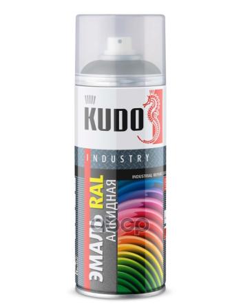 329 р. Краска-Спрей Kudo Универсальная Ral 9006 Белый Алюминий (520 Мл) (Ku-09006) Kudo арт. KU-09006  с доставкой в г. Кемерово. Увеличить фотографию 1