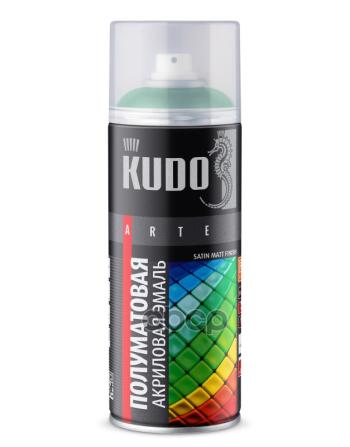 319 р. Краска-Спрей Kudo Акриловая Satin Ral 6005 (520Мл) Темно-Зеленая, Полуматовая (Ku-0A6005) Kudo арт. KU-0A6005  с доставкой в г. Кемерово. Увеличить фотографию 1