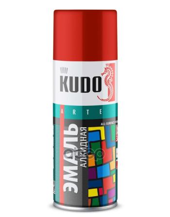 Краска-Спрей Kudo Универсальная Красная (520Мл) (Ku-1003) Kudo арт. KU-1003