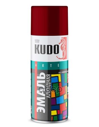 Краска-Спрей Kudo Универсальная Темно-Красная (520Мл) (Ku-10042) Kudo арт. KU-10042