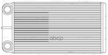 6 349 р. Радиатор Отопителя Для АМ Газ 3302 Next, Газон Next (2-Х Ряд.алюм.) (Клим. Блок Тип Songz) Luzar (L LUZAR арт. LRh 0355  с доставкой в г. Кемерово. Увеличить фотографию 3