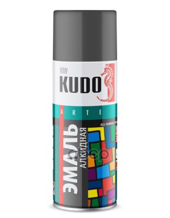 275 р. Краска-Спрей Kudo Универсальная Темно-Серая (520Мл) (Ku-1016) Kudo арт. KU-1016  с доставкой в г. Кемерово. Увеличить фотографию 1