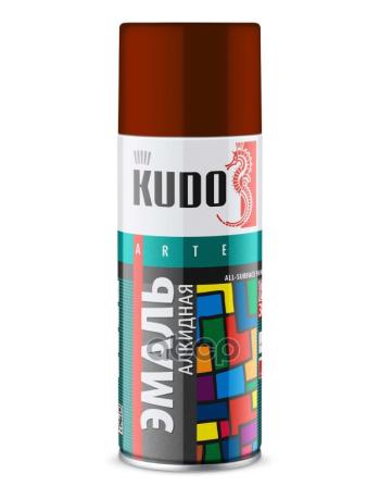Краска-Спрей Kudo Универсальная Красно-Коричневая (520Мл) (Ku-1024) Kudo арт. KU-1024