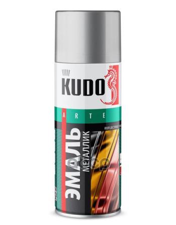 339 р. Краска-Спрей Kudo Универсальная Металлик Хром (520Мл) Reflective Finish (Ku-1027) Kudo арт. KU-1027  с доставкой в г. Кемерово. Увеличить фотографию 1