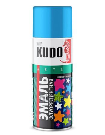 379 р. Краска-Спрей Kudo Флуоресцентная Голубая (520Мл) (Ku-1202) Kudo арт. KU-1202  с доставкой в г. Кемерово. Увеличить фотографию 1