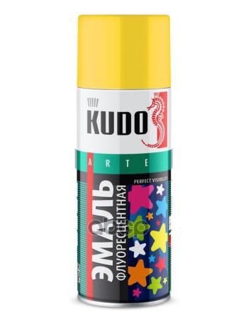 379 р. Краска-Спрей Kudo Флуоресцентная Лимонно-Желтая (520Мл) (Ku-1204) Kudo арт. KU-1204  с доставкой в г. Кемерово. Увеличить фотографию 1