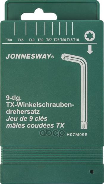 1 769 р. Набор Ключей Torx 9 Предметов T10-T50 Jonnesway (H07m09s) Jonnesway арт. H07M09S  с доставкой в г. Кемерово. Увеличить фотографию 2