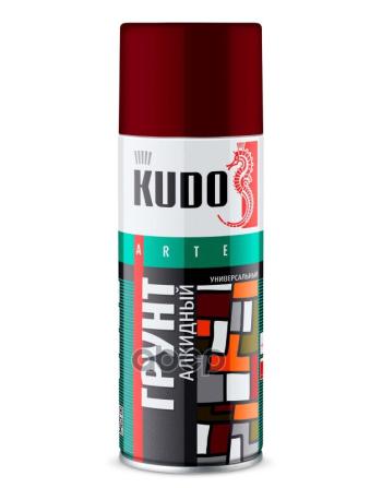 Грунт-Спрей Kudo Универсальный Алкидный Коричневый (520Мл) (Ku-2002) Kudo арт. KU-2002
