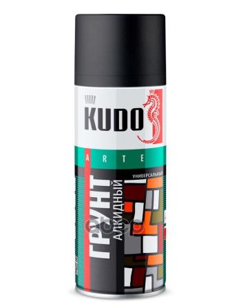Грунт-Спрей Kudo Универсальный Алкидный Черный (520Мл) (Ku-2003) Kudo арт. KU-2003