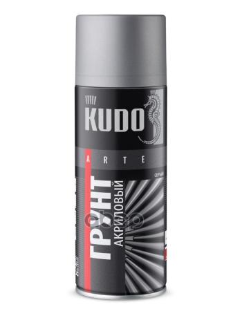Грунт-Спрей Kudo Универсальный Акриловый Серый (520Мл) (Ku-2101) Kudo арт. KU-2101