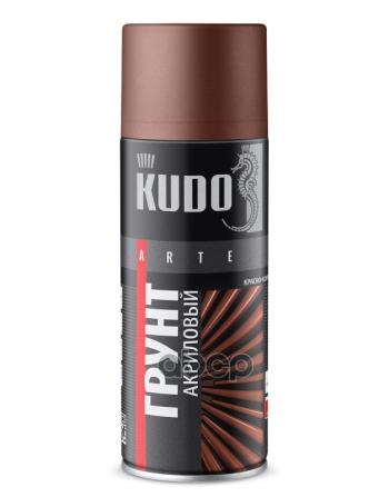 Грунт-Спрей Kudo Универсальный Акриловый Коричневый (520Мл) (Ku-2102) Kudo арт. KU-2102