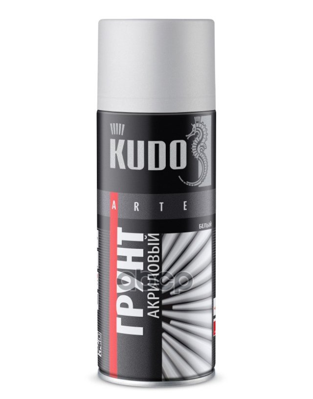 274 р. Грунт-Спрей Kudo Универсальный Акриловый Белый (520Мл) (Ku-2104) Kudo арт. KU-2104  с доставкой в г. Кемерово