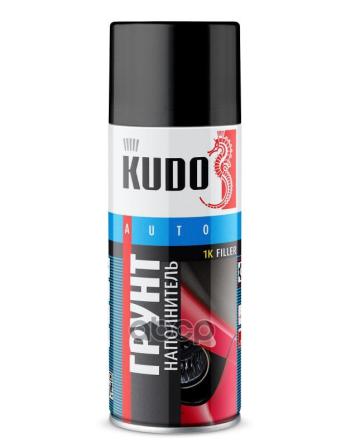 Грунт-Спрей Kudo 1К Наполнитель, Черный, Акриловый (520 Мл) (Ku-2203) Kudo арт. KU-2203