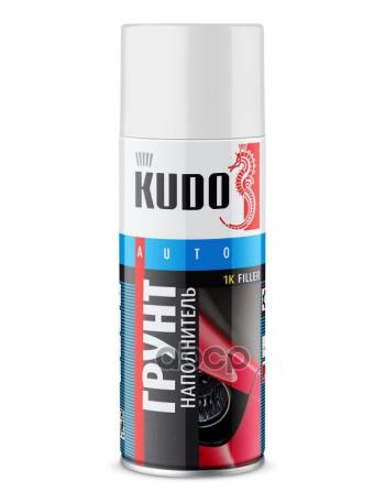 Грунт-Спрей Kudo 1К Наполнитель, Белый, Акриловый (520 Мл) (Ku-2204) Kudo арт. KU-2204