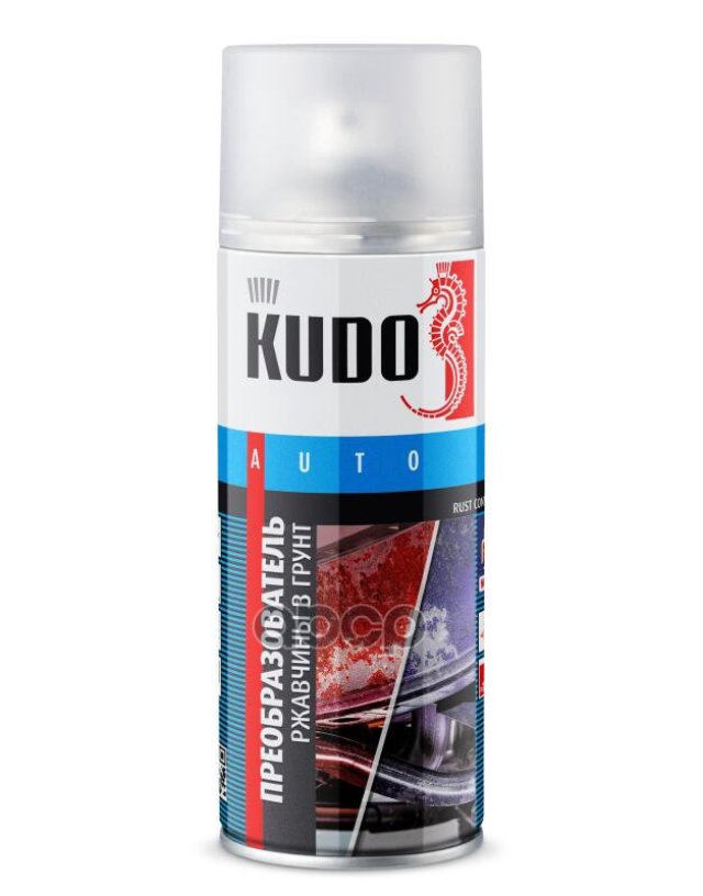 419 р. Преобразователь Ржавчины Kudo (520 Мл) Аэрозоль (Без Смыва Водой) (Ku-2601) Kudo арт. KU-2601  с доставкой в г. Кемерово