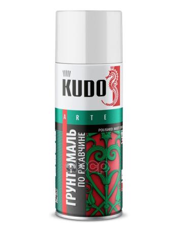 Грунт-Эмаль Kudo По Ржавчине (3 В 1) Белая Ral 9003 (520Мл) (Ku-319003) Kudo арт. KU-319003