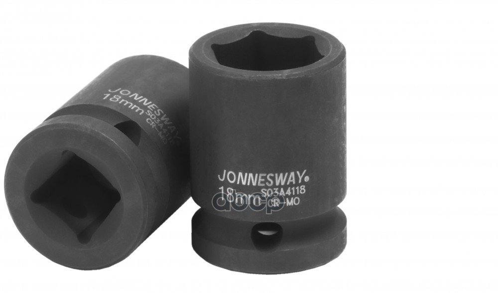 359 р. Головка Ударная Торцевая 18Мм (12) Jonnesway (S03a4118) Jonnesway арт. S03A4118  с доставкой в г. Кемерово