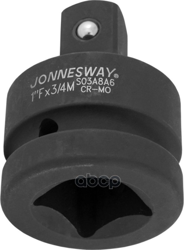 2 199 р. Переходник Для Ударных Головок 1(F Мама) - 34(M Папа) Jonnesway (S03a8a6) Jonnesway арт. S03A8A6  с доставкой в г. Кемерово