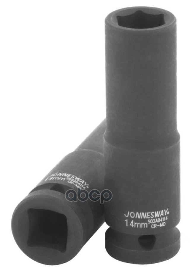 599 р. Головка Ударная Торцевая 14Мм (12) Высокая Jonnesway (S03ad4114) Jonnesway арт. S03AD4114  с доставкой в г. Кемерово