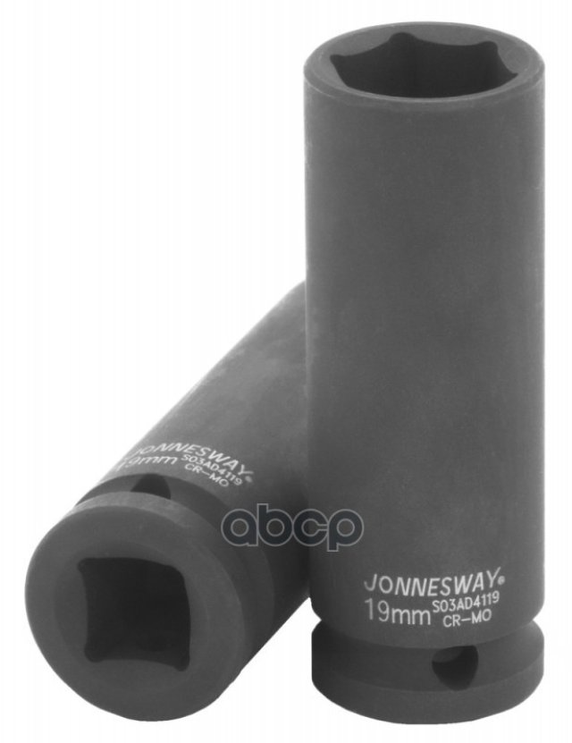 619 р. Головка Ударная Торцевая 19Мм (12) Высокая Jonnesway (S03ad4119) Jonnesway арт. S03AD4119  с доставкой в г. Кемерово