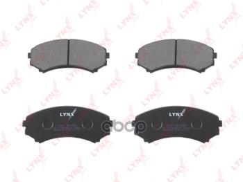 2 769 р. Колодки Тормозные Дисковые (Перед.mazda Mpv -99, Mitsubishi Pajero Iii-Iv 00-Pajero Sport 2.5Td 02-) LYNXauto арт. BD5506  с доставкой в г. Кемерово. Увеличить фотографию 2