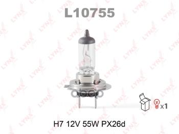 АЛампа  H7 55W,12V LYNXauto арт. L10755