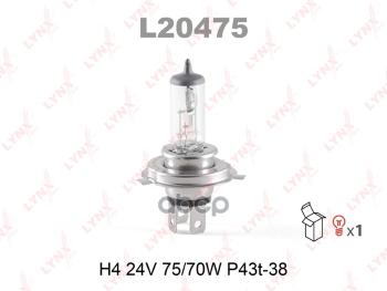 АЛампа  H4 (7570 ) 24V LYNXauto арт. L20475